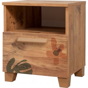 Leva Leaf sängbord - Furu - Sängbord -Sovrumsmöbler - Sängbord