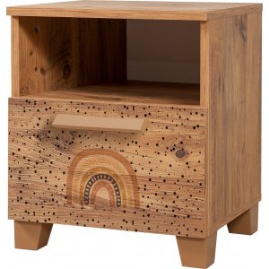 Leva Rainbow sängbord - Furu - Sängbord -Sovrumsmöbler - Sängbord