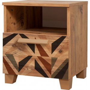 Leva Triangle sängbord - Furu - Sängbord -Sovrumsmöbler - Sängbord