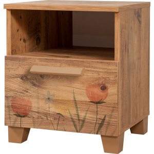 Leva Tulip sängbord - Furu - Sängbord -Sovrumsmöbler - Sängbord