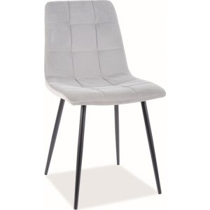 4 st Mila stol - Grå - Klädda & stoppade stolar
