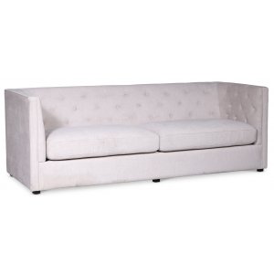Milano 3-sits soffa i beige tyg - 3-sits soffor
