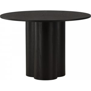 Olivia matbord Ø110 cm - Svart - Ovala & Runda bord