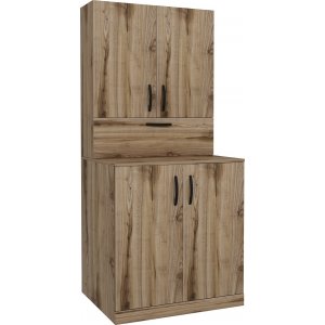 Palmira tvättmaskinskåp - Valnöt - Skåp -Skåp - Hyllor & Förvaring