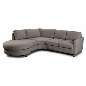 Skandi Hörnsoffa - Brun - Hörnsoffor