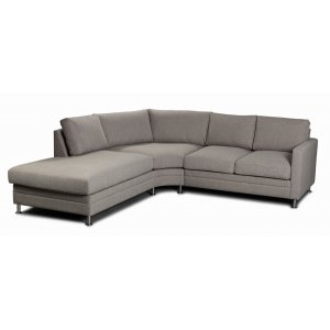 Skandi Hörnsoffa modell 2 - Mörkgrå - Hörnsoffor