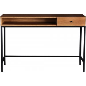 Stilo V.2 Skrivbord med låda 120 cm smoked ek - Övriga kontorsbord & skrivbord