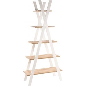 Tipi bokhylla 180 cm - Artisan ek/vit - Ek - Bokhyllor -Hyllor - Bokhyllor