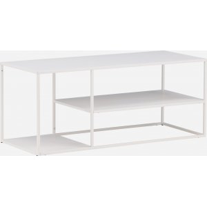 Träne soffbord 120 x 50 cm - Vit - Soffbord