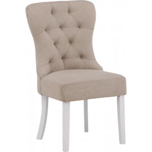Vista matstol - Beige - Klädda & stoppade stolar