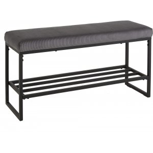 Vito sittbänk - Grå manchester - Sittbänkar