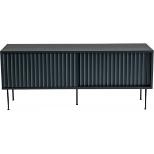 Yumi mediabänk 132 cm - Antracit - Svart - TV-bänkar & mediabänkar -TV-bänkar & mediabänkar - Hyllor & Förvaring