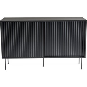Yumi sideboard 132 cm - Svart - Svart - Skänkar & Sideboards -Skänkar & Sideboards - Hyllor & Förvaring