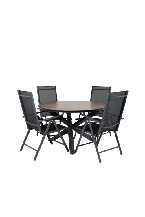 ell_1600150-01_Fs Bild på Matbord Madrid och 4st Bliss mat stol - Venture Home