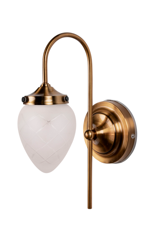 ell_1624111-01_Fs Bild på Vägglampa Juni IP44 Slipad - Globen Lighting