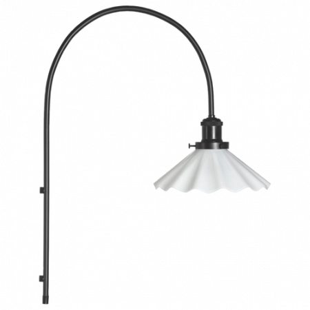 Bild på Vägglampa August veckad 25 cm - PR Home