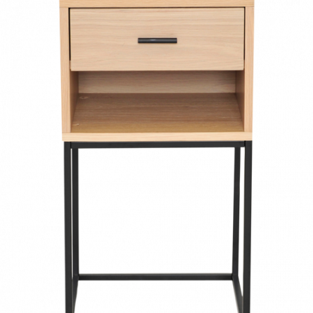 Bild på Sängbord Domino med hylla - Nordic Furniture Group