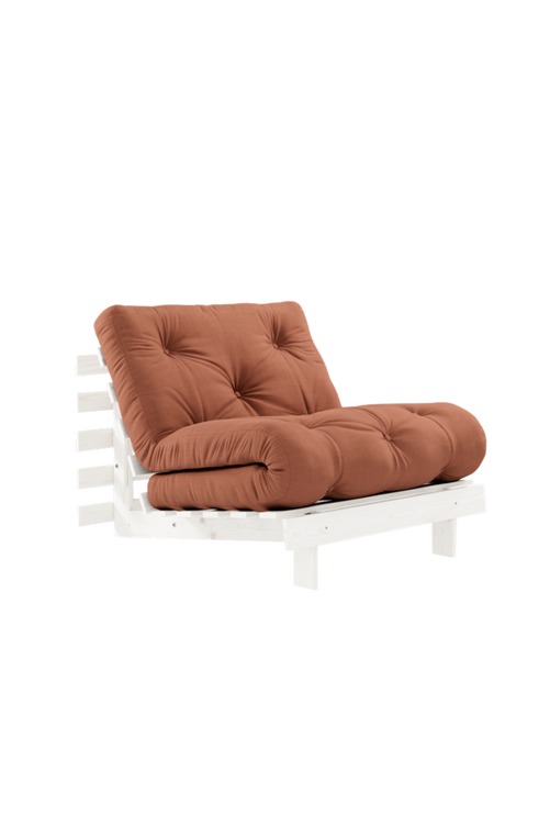 hom_1580329-18_Fs Bild på Loungestol Roots 90 Vit Bas - Karup Design