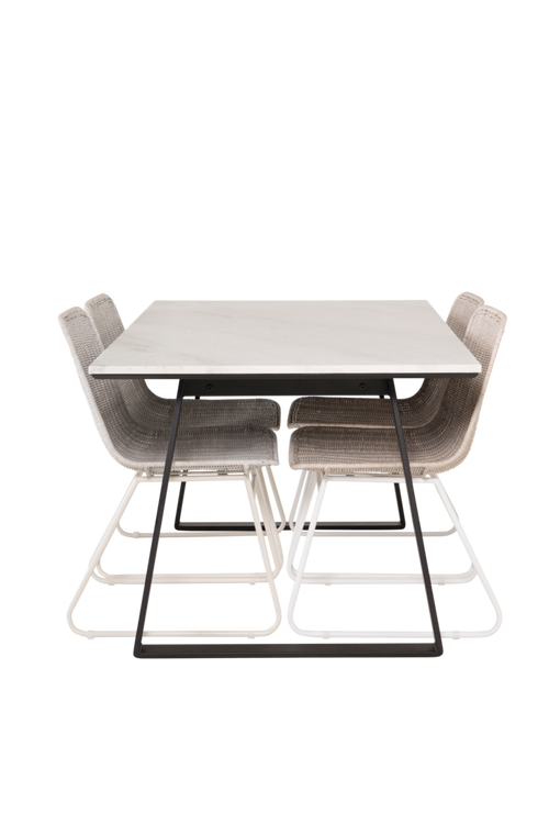 hom_1694889-01_Fs Bild på Matgrupp Estelle med 4 st matstolar Cirebon - Venture Home