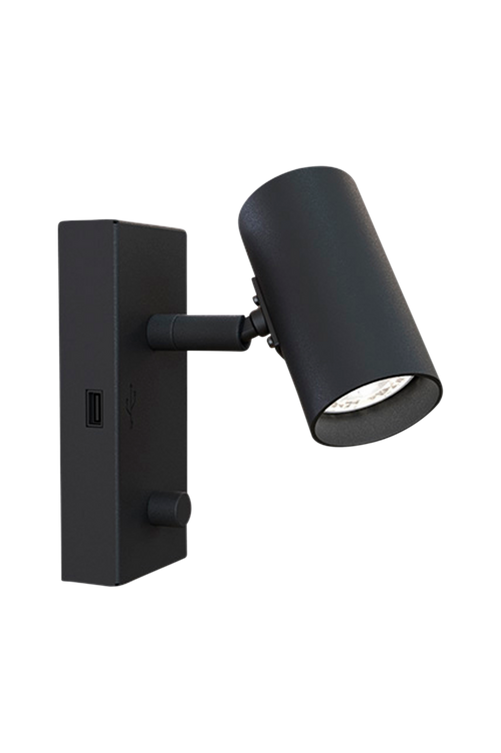 hom_1696678-01_Fs Bild på Vägglampa Tyson USB vänster - Belid