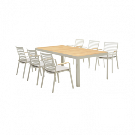 Bild på Set PORTALS 209 + 6 karmstolar - LifestyleGarden