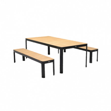 Bild på Set PORTALS 209 + 2 bänkar - LifestyleGarden