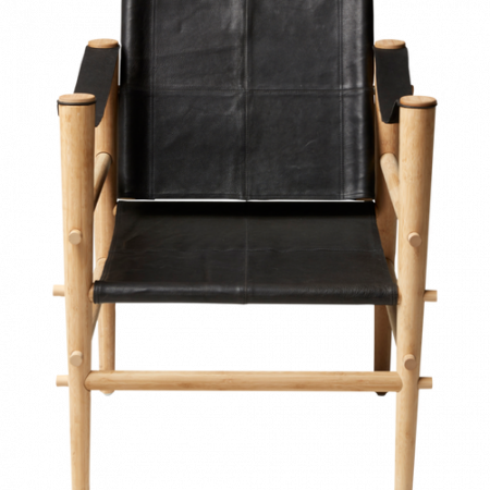 Bild på Stol Noble Safari läder - Cinas