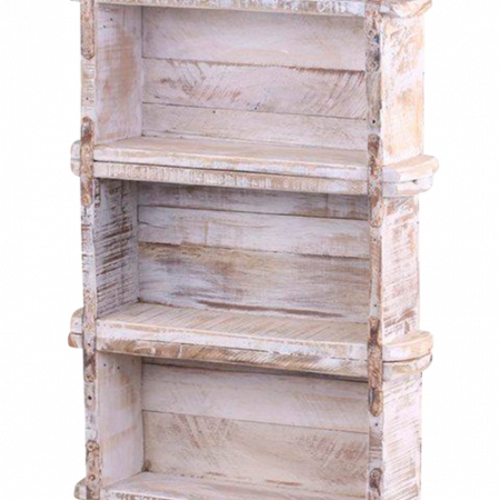 Bild på Gammal hylla av murstensformar - antikvit - Chic Antique