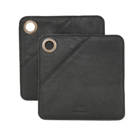 Bild på SQUARE Grytlappar Svart från House Doctor