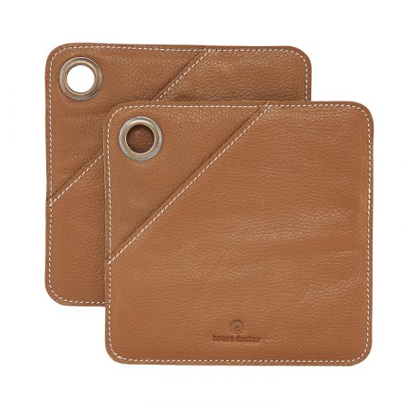 Bild på SQUARE Grytlappar Brun från House Doctor