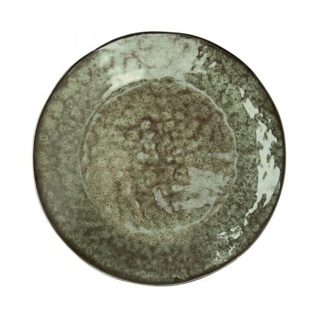 Bild på TALLRIK Stengods 27 cm Grön från Madam Stoltz