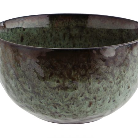 Bild på SKÅL Stengods 15 cm Grön från Madam Stoltz