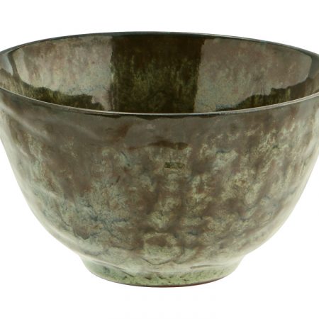 Bild på SKÅL Stengods 12 cm Grön från Madam Stoltz