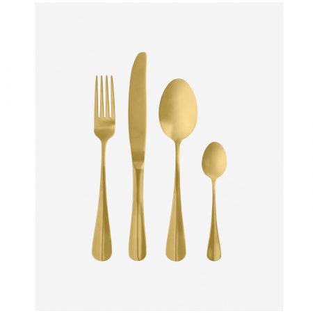 Bild på BESTICK 4-set Guld från Nordal