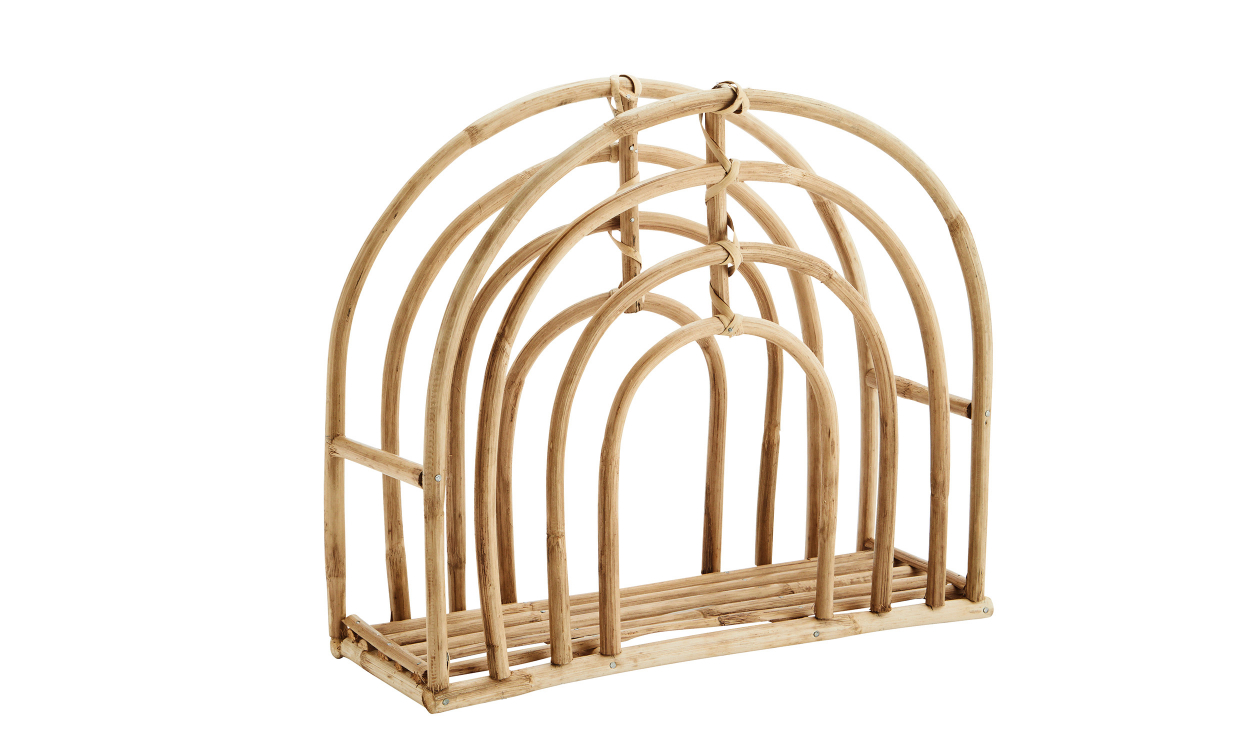 28823 Bild på TIDNINGSSTÄLL Bambu Natur från Madam Stoltz