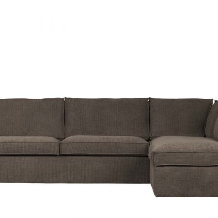 Bild på FREDDIE Divansoffa Höger Mörkbrun från WOOOD