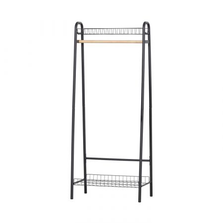 Bild på JOVI Klädhängare Svart från WOOOD