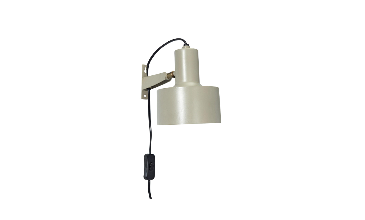 4162318 Bild på SOLO Vägglampa Beige från PR Home