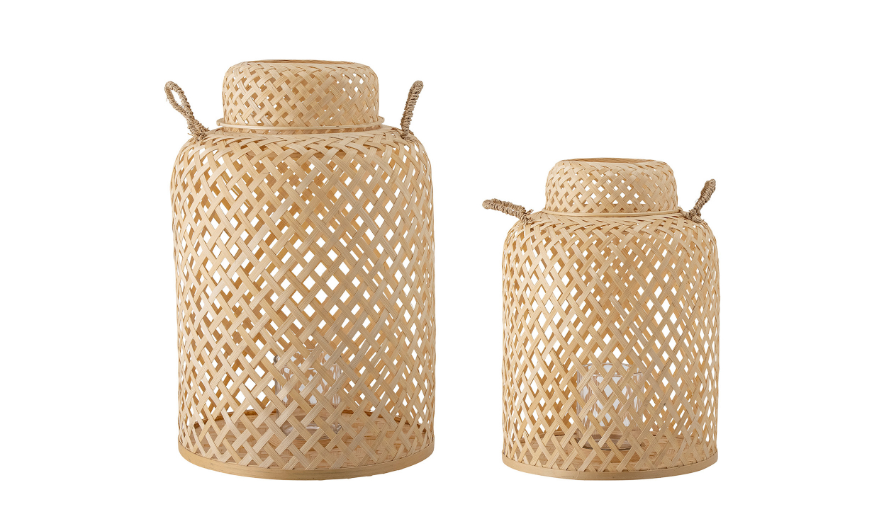 82056773 Bild på MADLIN Lykta 2-set Natur från Bloomingville