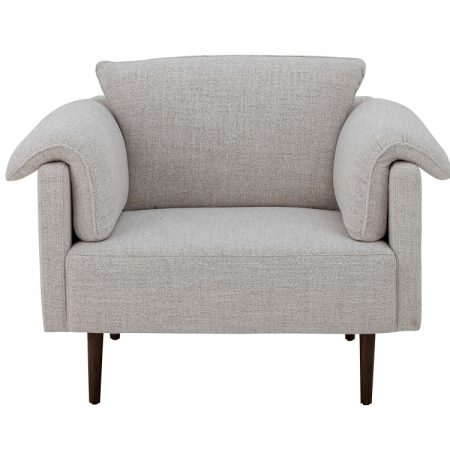 Bild på CHESHAM Loungestol Vit från Bloomingville