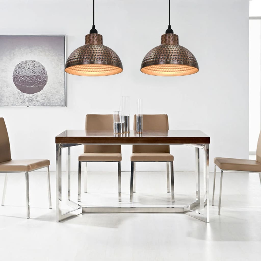 8718475957522_m_en_hd_1 Bild på vidaXL Taklampor 2 st halvrunda koppar