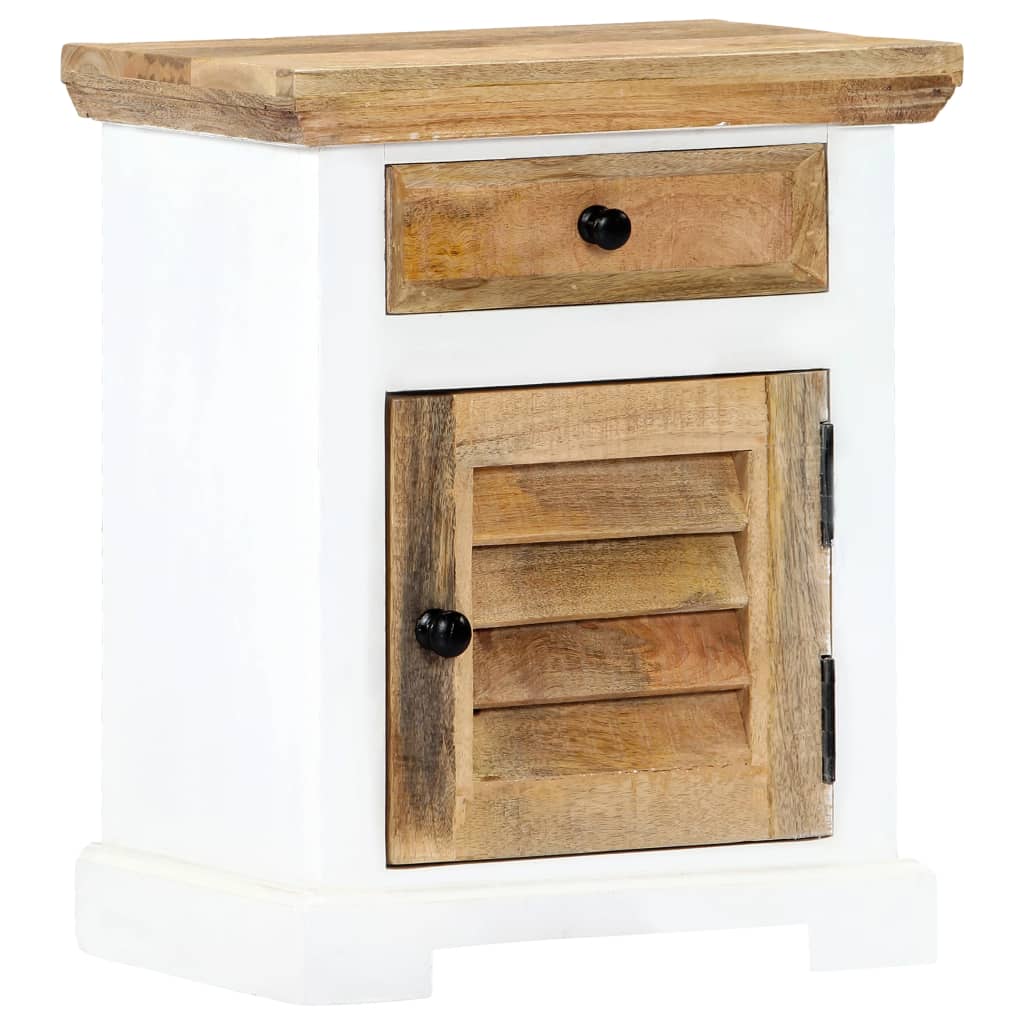 8719883552132_a_en_hd_1 Bild på vidaXL Sängbord vit och brun 40x30x50 cm massivt grovt mangoträ