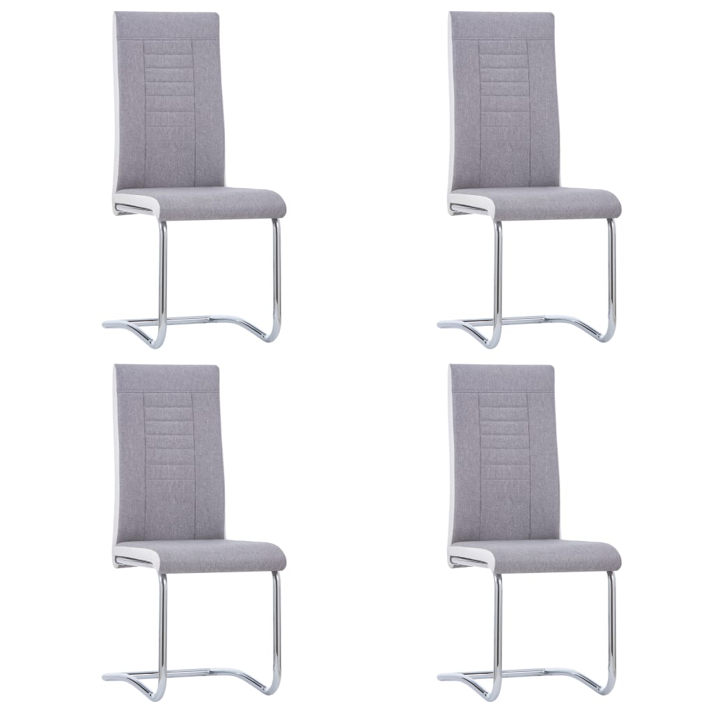 8719883599434_a_en_hd_1 Bild på vidaXL Fribärande matstolar 4 st ljusgrå tyg