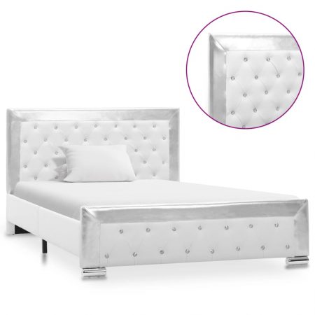 Bild på vidaXL Sängram vit konstläder 120x200 cm