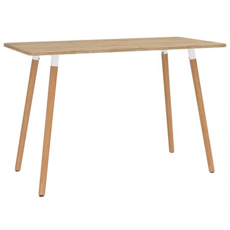 Bild på vidaXL Matbord 120x60x75 cm metall