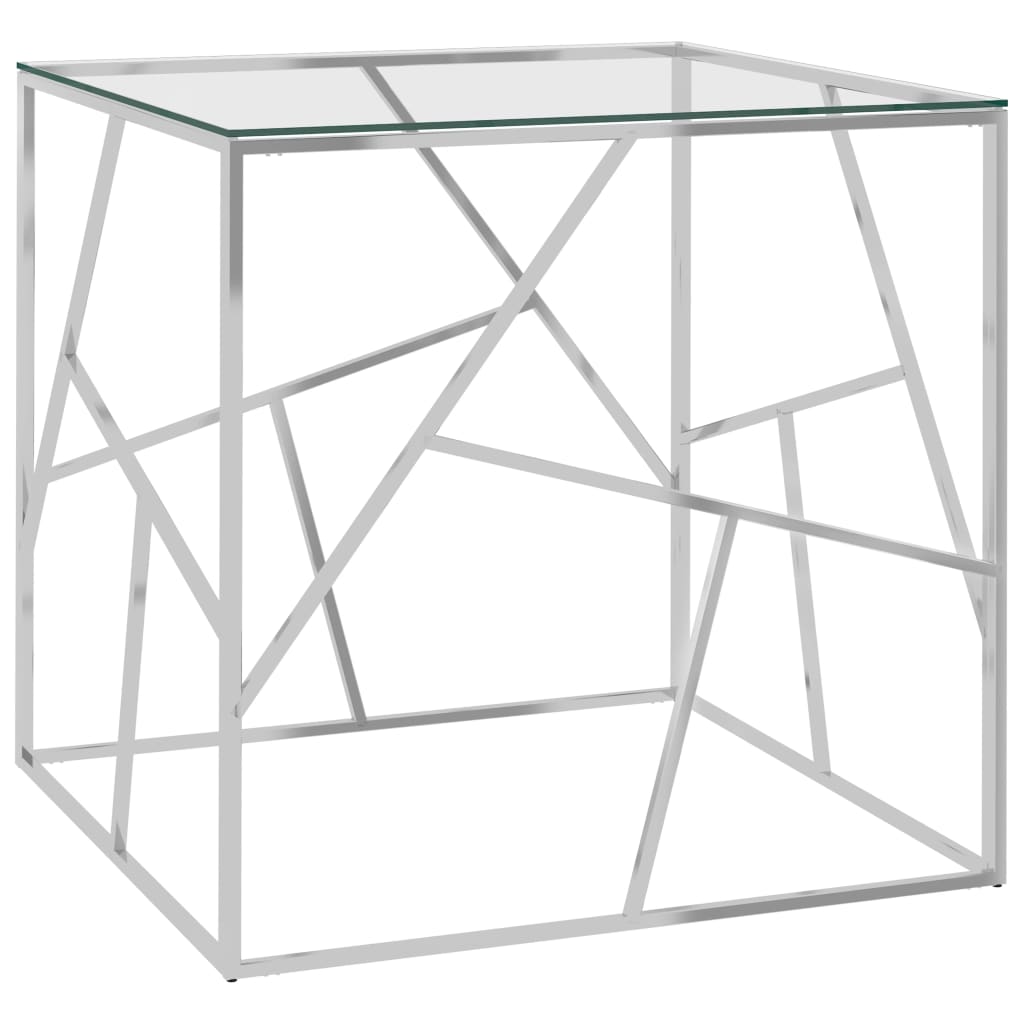 8720286010921_a_en_hd_1 Bild på vidaXL Soffbord silver 55x55x55 cm rostfritt stål och glas