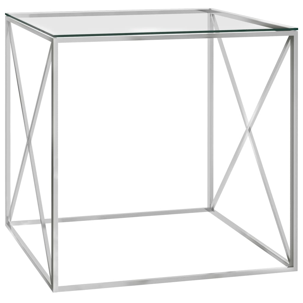 8720286010976_a_en_hd_1 Bild på vidaXL Soffbord silver 55x55x55 cm rostfritt stål och glas