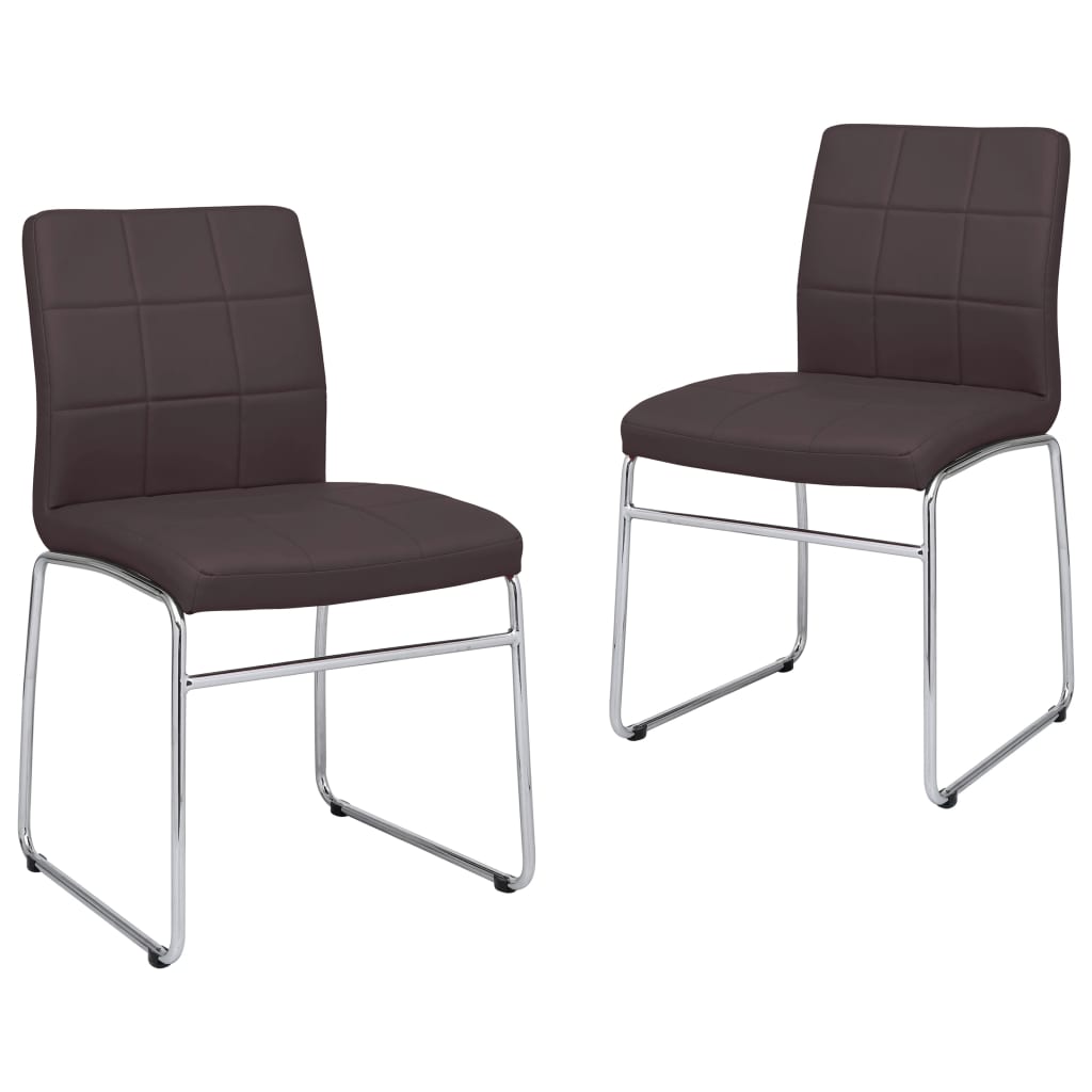 8720286147092_a_en_hd_1 Bild på vidaXL Matstolar 2 st brun konstläder