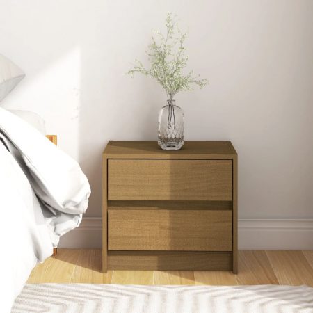 Bild på vidaXL Sängbord honungsbrun 40x30