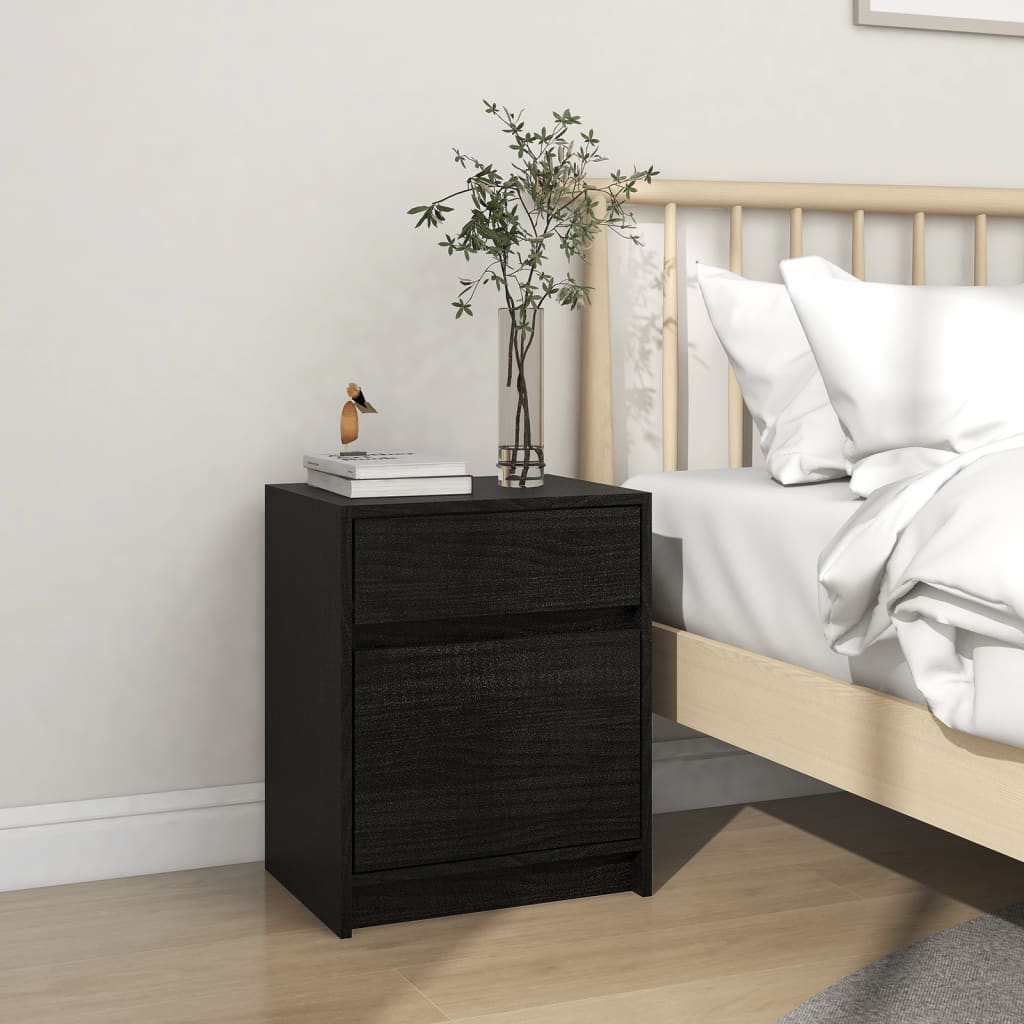 8720286608319_m_en_hd_1 Bild på vidaXL Sängbord svart 40x31x50 cm massiv furu